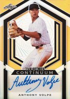 2023 Leaf Metal Continuum Autographs #MC10 Anthony Volpe Baseball Card