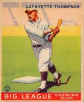 1933 Goudey #13 Lafayette Thompson Baseball Card