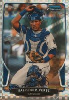 2013 Bowman Chrome #132 Salvador Perez Xfractor Baseball Card