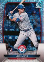 2023 Bowman Mega Box Chrome #43 Josh Jung Baseball Card