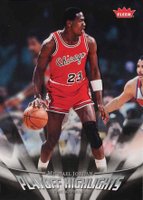 2007 Fleer Jordan Box Set-Playoff Highlights #PH1 Michael Jordan Basketball Card