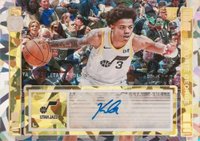 2023 Panini Photogenic Rookie Autographs #RSKGU Keyonte George Diamond Basketball Card