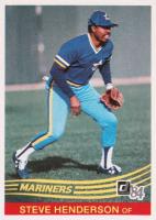 1984 Donruss #389 Steve Henderson Baseball Card