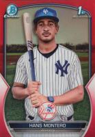 2023 Bowman Chrome Prospects #BCP173 Hans Montero Red Baseball Card
