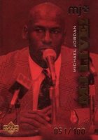1998 Upper Deck MJx MJ Live #L3 Michael Jordan Basketball Card