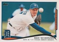 2014 Topps #630 Max Scherzer Baseball Card
