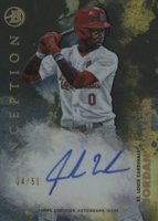 2021 Bowman Inception Autographs #PAJW Jordan Walker Gold Foil Baseball Card