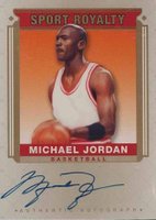 2014 Goodwin Champions Sport Royalty Autographs #MJ Michael Jordan Basketball Card