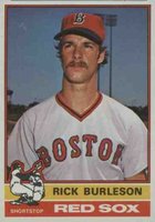 1976 Topps #29 Rick Burleson Baseball Card
