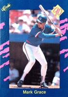 1990 Classic #8 Mark Grace Baseball Card