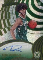 2023 Panini Revolution Rookie Autographs #RAAJJ Andre Jackson Jr. Basketball Card