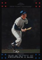 2007 Topps Chrome #4 Mickey Mantle Baseball Card