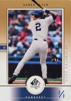 2000 SP Authentic #38 Derek Jeter SP Limited Gold 1/1 Baseball Card