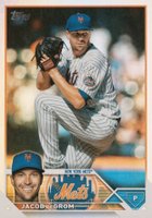 2023 Topps #48 Jacob DeGrom Rainbow Foil Baseball Card