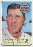 1969 Topps #201 Russ Snyder Baseball Card