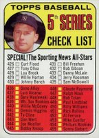 1969 Topps #412 5th Series Checklist (426-512) Baseball Card