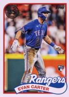 2024 Topps 1989 Topps Baseball #89B2-45 Evan Carter Series 2 Baseball Card