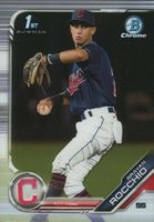 2019 Bowman Chrome Prospects #BCP209 Brayan Rocchio Baseball Card