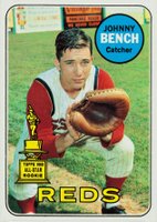 1969 Topps #95 Johnny Bench Baseball Card