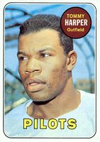 1969 Topps #42 Tommy Harper Baseball Card