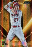 2018 Topps Fire Power Producers #PP-10 Mike Trout Gold Minted Baseball Card