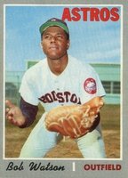1970 Topps #407 Bob Watson Baseball Card