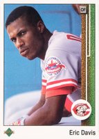 1989 Upper Deck #410 Eric Davis Baseball Card