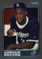 1997 Bowman Chrome International #182 Adrian Beltre Baseball Card