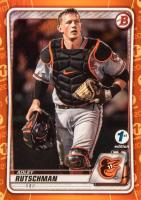 2020 Bowman Draft 1st Edition #BD154 Adley Rutschman Orange Foil Baseball Card