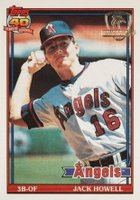 1991 Topps Desert Shield #57 Jack Howell Baseball Card