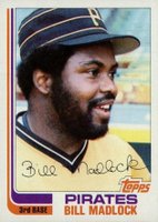 1982 Topps #365 Bill Madlock Baseball Card