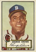 1952 Topps #360 George Crowe Baseball Card