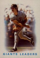 1986 Topps #516 Giants Leaders Giants Leaders Baseball Card