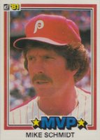 1981 Donruss #590 Mike Schmidt Baseball Card