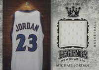 2018 Sportkings Legends Memorabilia #LSM8 Michael Jordan Basketball Card
