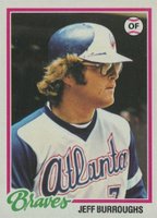 1978 Topps #130 Jeff Burroughs Baseball Card