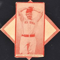 1910 1910 E-UNC Candy # Christy Mathewson Baseball Card