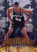 1998 Finest Hardwood Honors #H14 Tim Duncan w/Coating Basketball Card