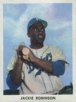 1955 Golden Stamps Brooklyn Dodgers # Jackie Robinson Baseball Card