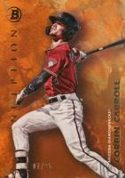 2021 Bowman Inception #73 Corbin Carroll Orange Foil Baseball Card
