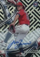 2016 Topps High Tek Autographs #HTJBE Jose Berrios Baseball Card