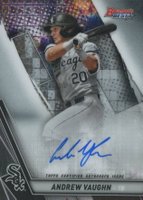 2019 Bowman's Best Best of 2019 Autographs #B19AV Andrew Vaughn Baseball Card
