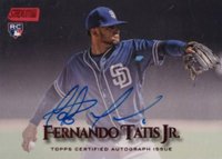 2019 Stadium Club Autographs #FTA Fernando Tatis Jr. Baseball Card