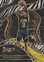 2023 Panini Select #295 Keyonte George Zebra Prizm Basketball Card