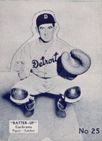 1934 Batter Up #25 Mickey Cochrane Baseball Card