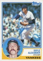 1983 Topps #512 Doyle Alexander Baseball Card