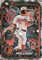 2024 Topps Holiday #H50 Jackson Holliday Holiday Tree Baseball Card