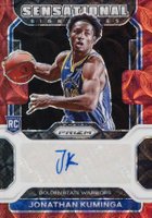 2021 Panini Prizm Sensational Signature #SSJKU Jonathan Kuminga Choice Basketball Card