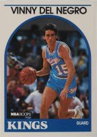 1989 Hoops #6 Vinny Del Negro Basketball Card