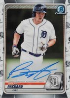 2020 Bowman Chrome Prospect Autographs #CPABP Bryant Packard Baseball Card